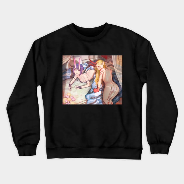 FGO series 3 - shuten douji and  ibarak Crewneck Sweatshirt by yugenNovel